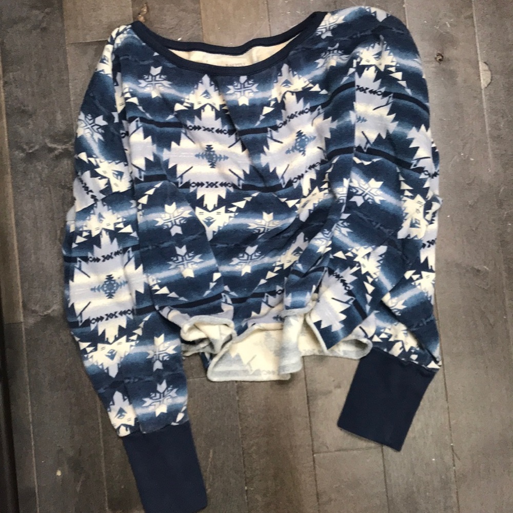 Ralph Lauren over sized crop top.